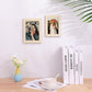 Durable Picture Frames 4x6, 5x7, 8x10, 11x14 | Oak Frame with Mat | 1 Pack