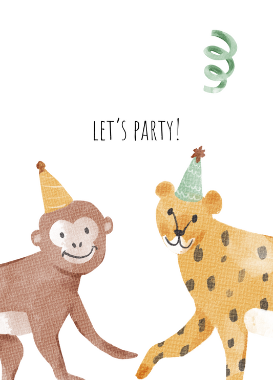 Let's Party! Monkey + Jaguar | Birthday