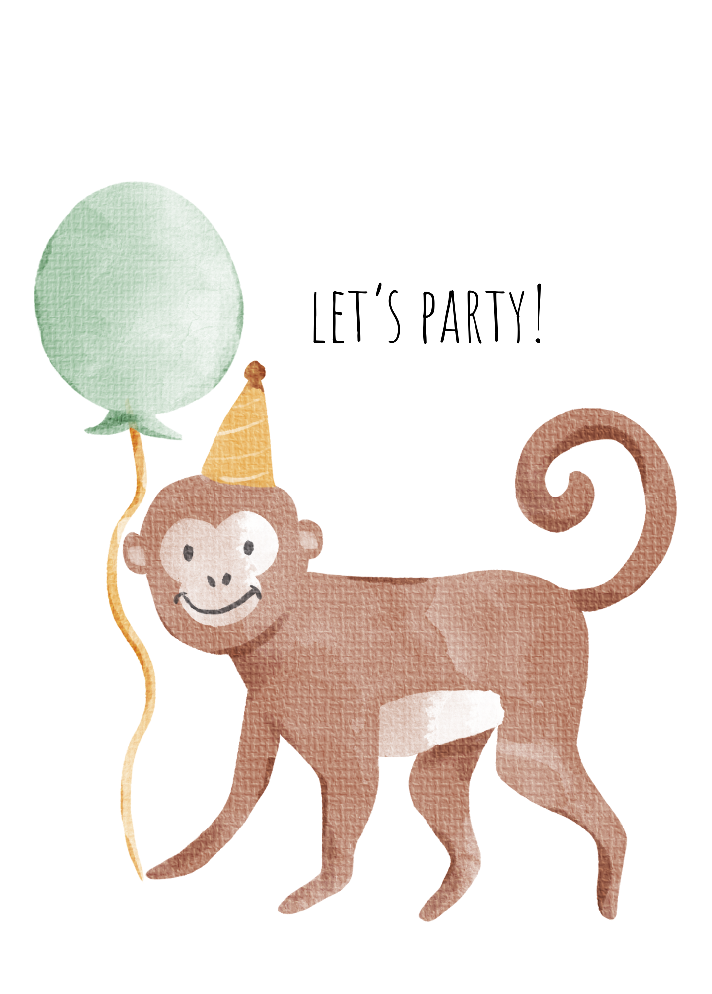 Let's Party! Monkey | Birthday