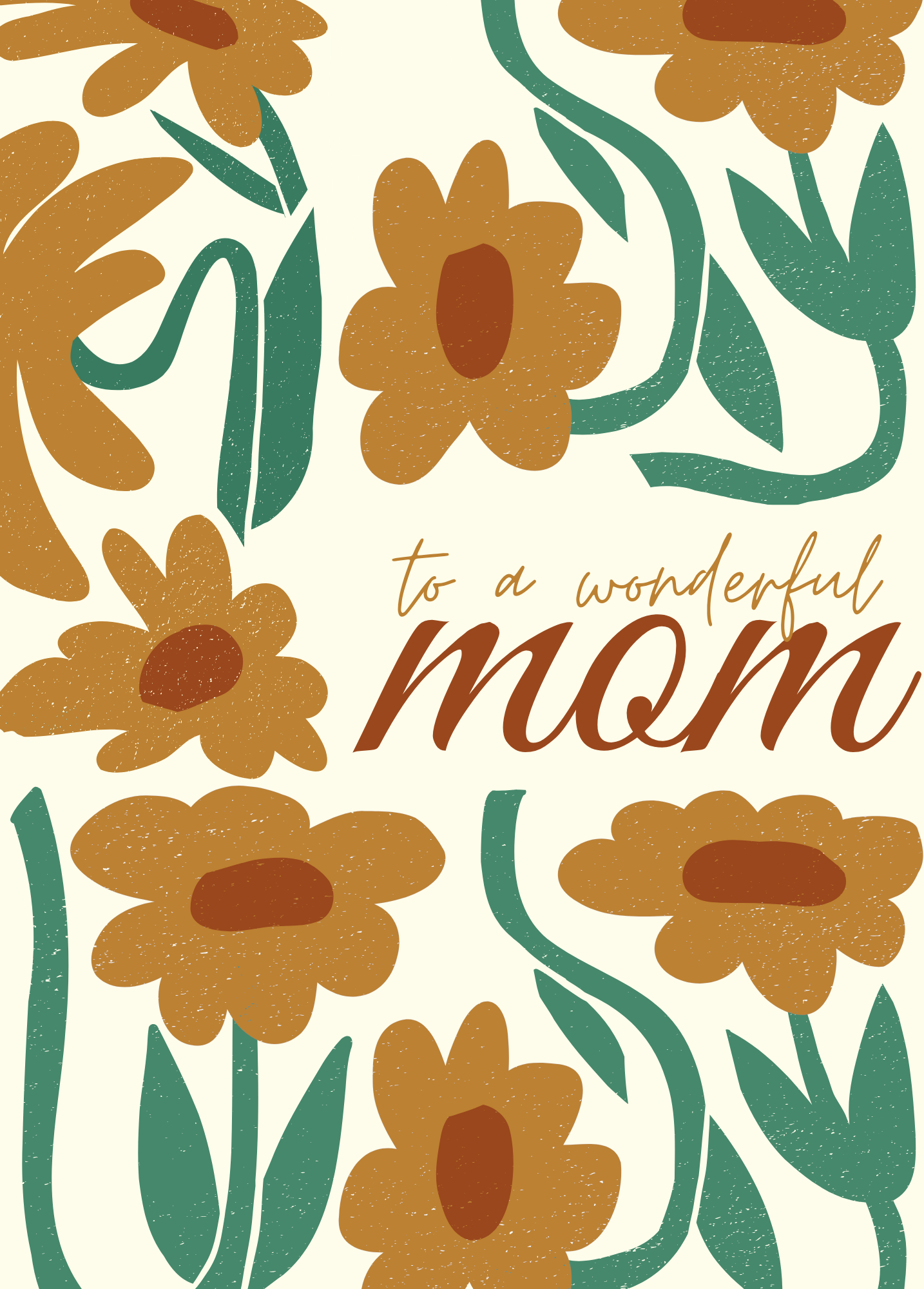 To a Wonderful Mom