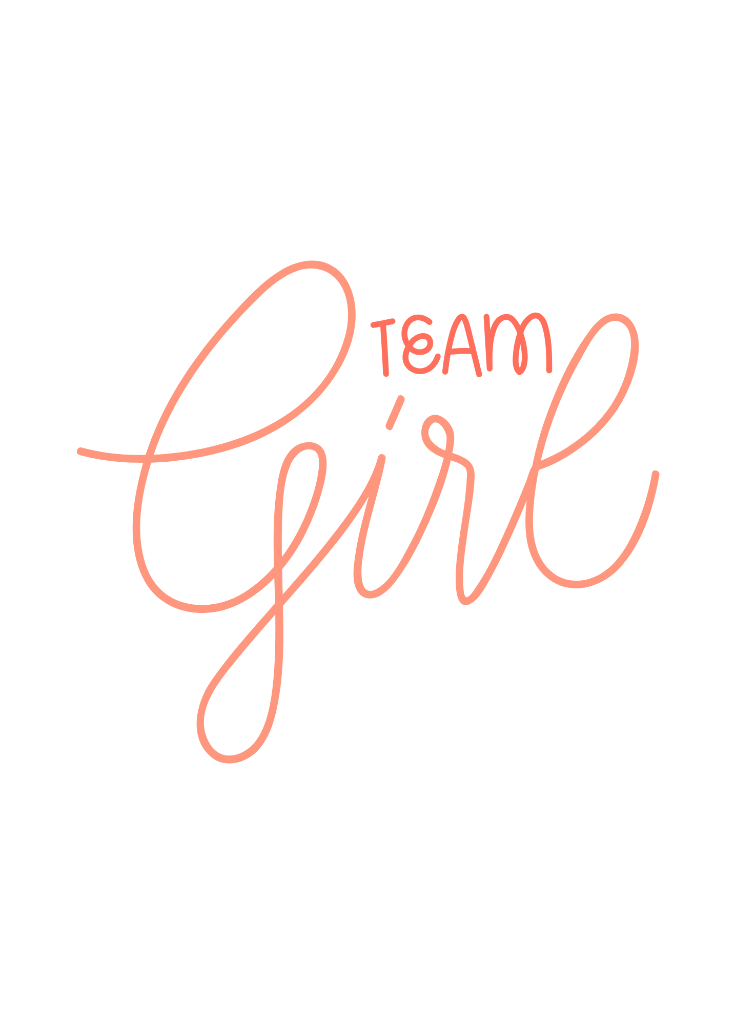 Team Girl | New Baby