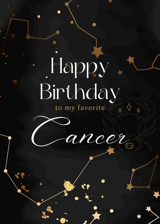 Happy Birthday to My Favorite Cancer