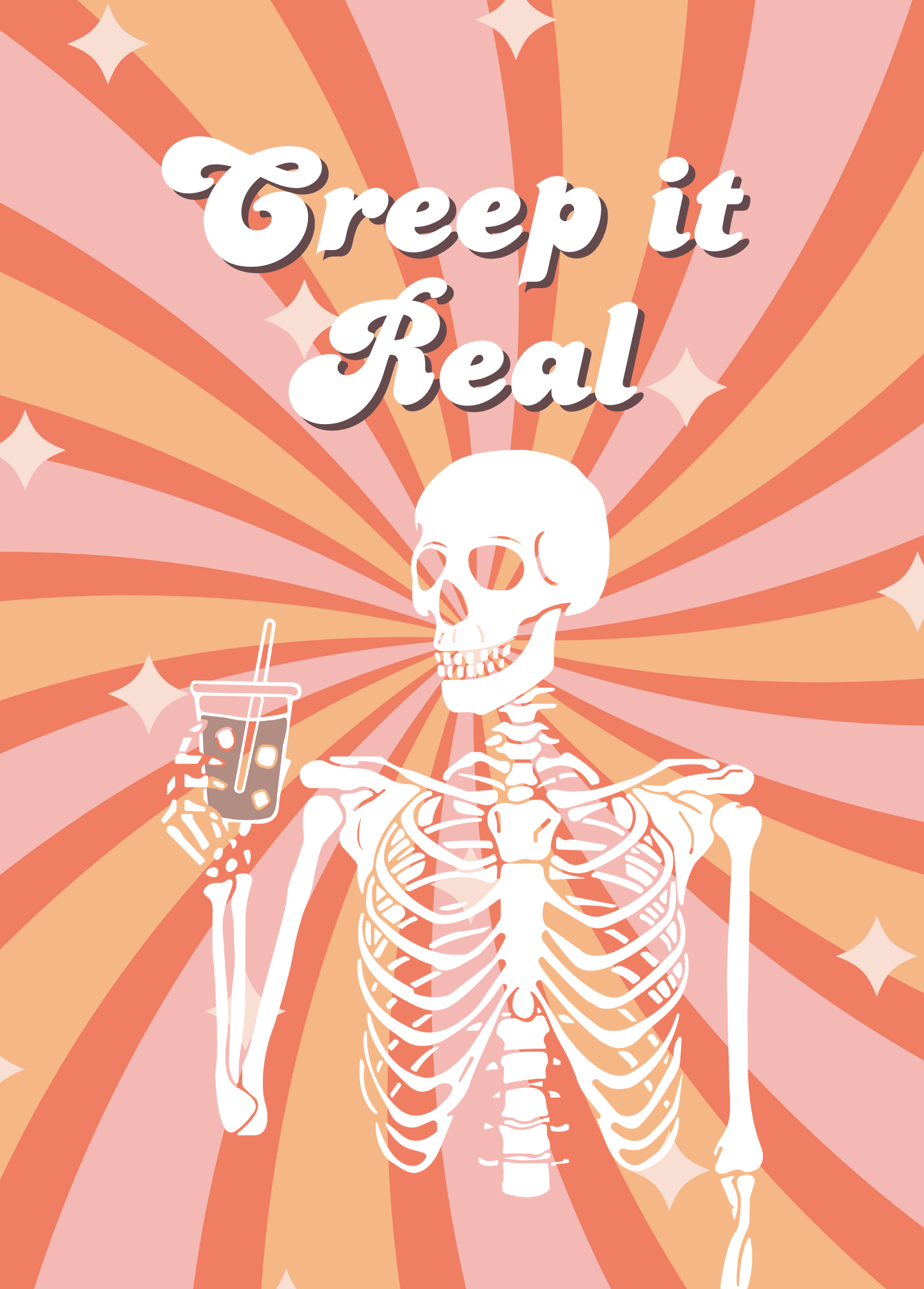 Creep It Real | Halloween Card