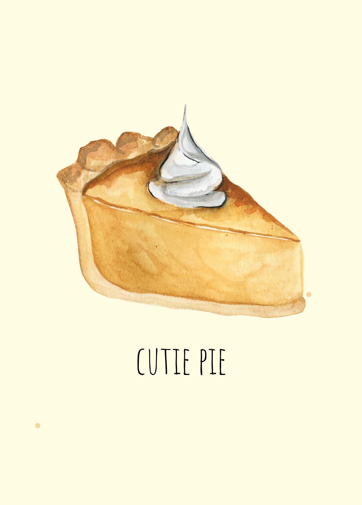 Cutie Pie | Thanksgiving Card