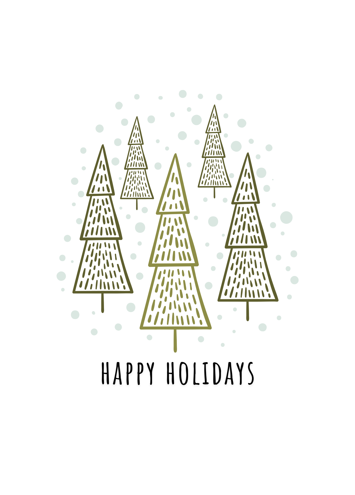 Happy Holidays | Christmas Card