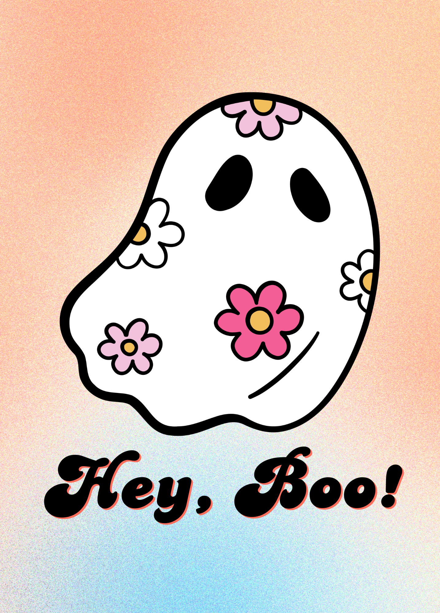 Hey, Boo! | Halloween Card