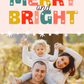 Merry and Bright Photo Card | Christmas Card