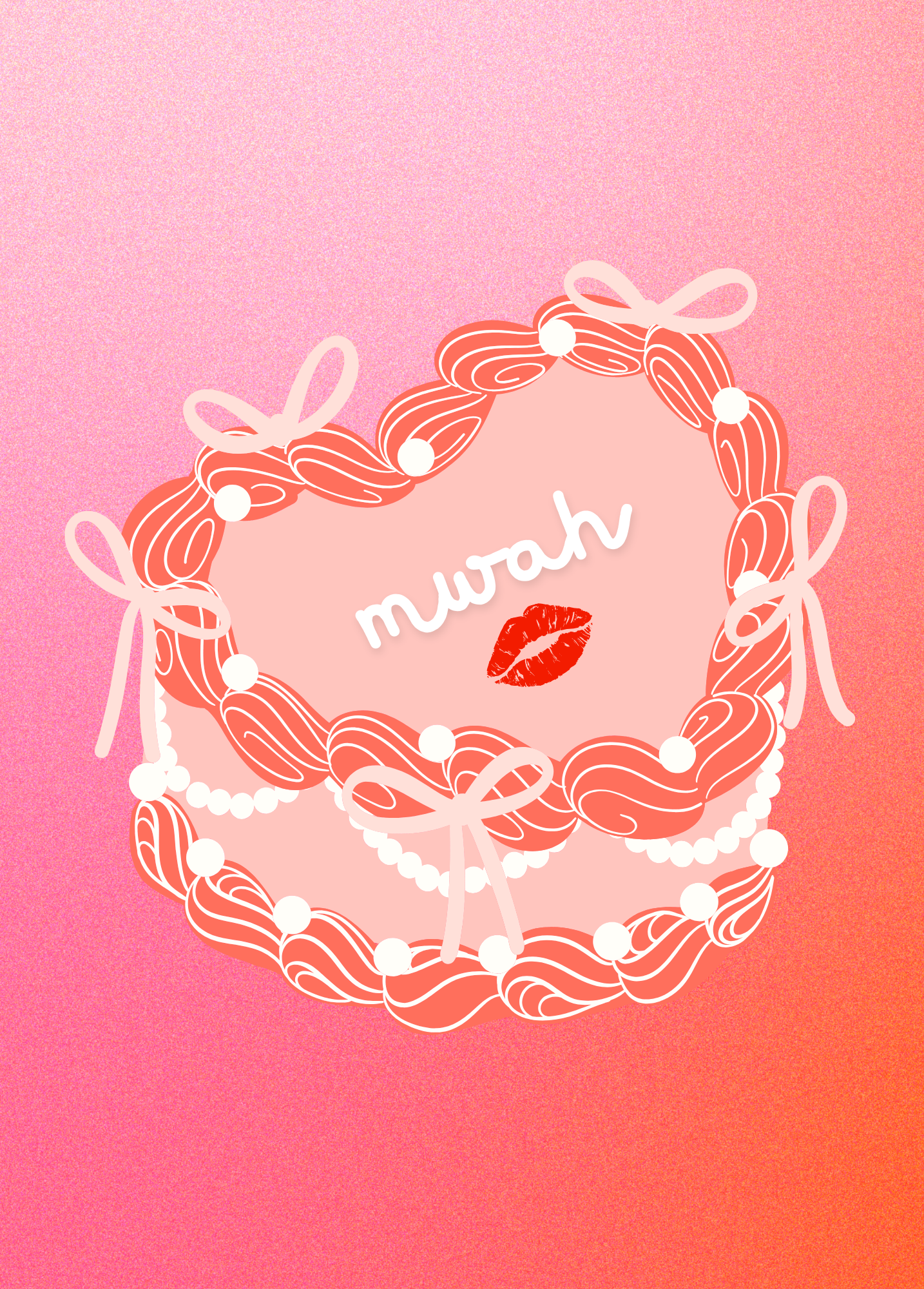 Mwah Kiss | Valentine's Day Card