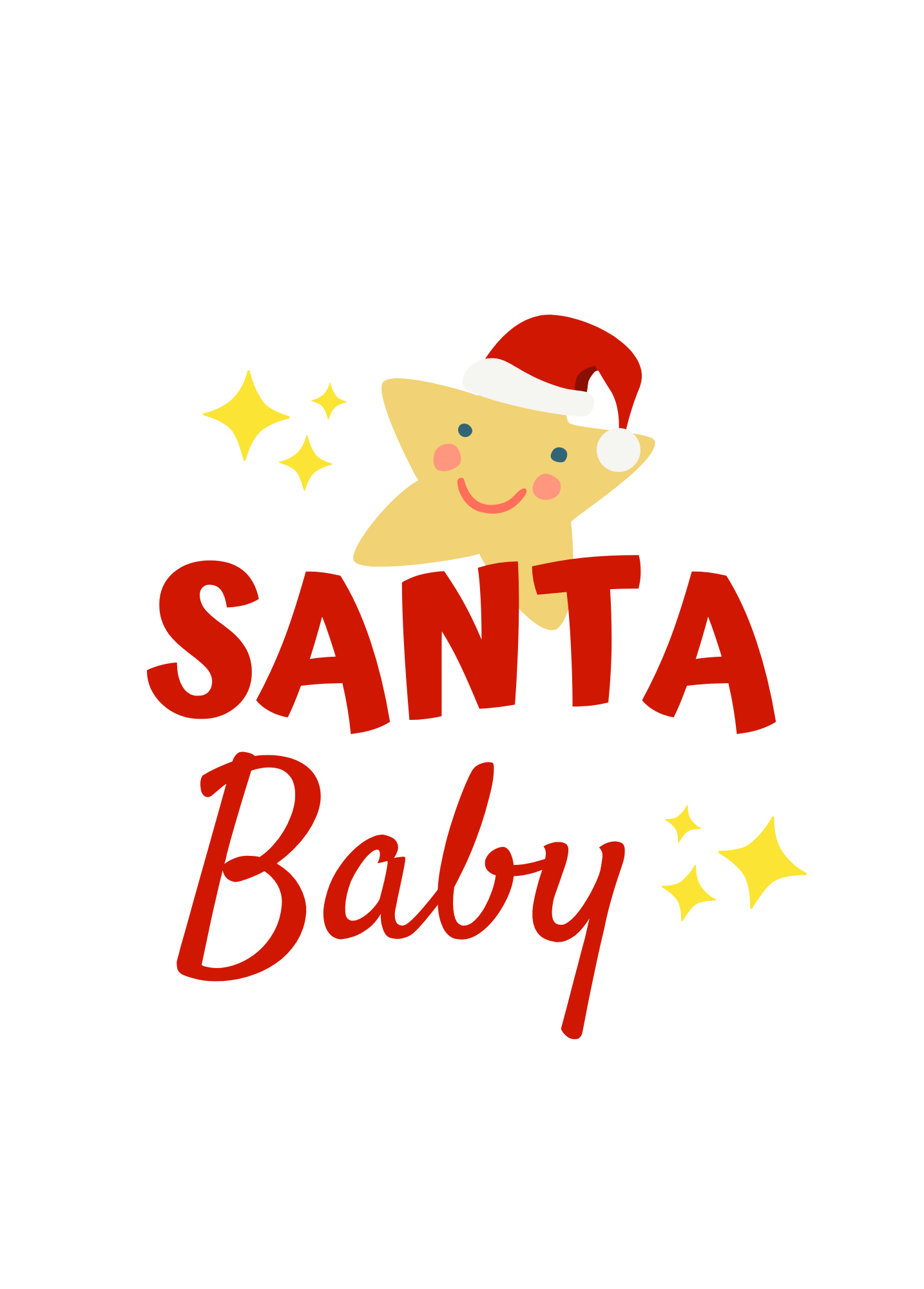 Santa Baby | Cute Baby Christmas Card