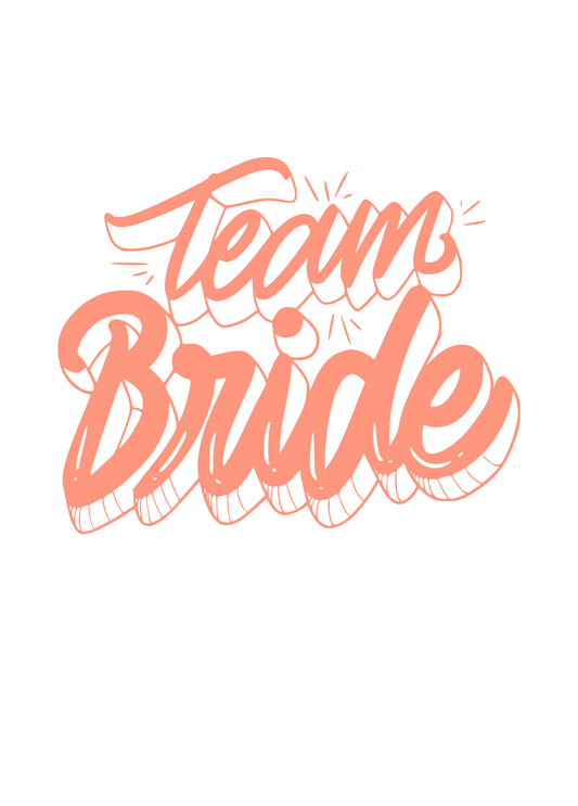 Team Bride | Bachelorette Card