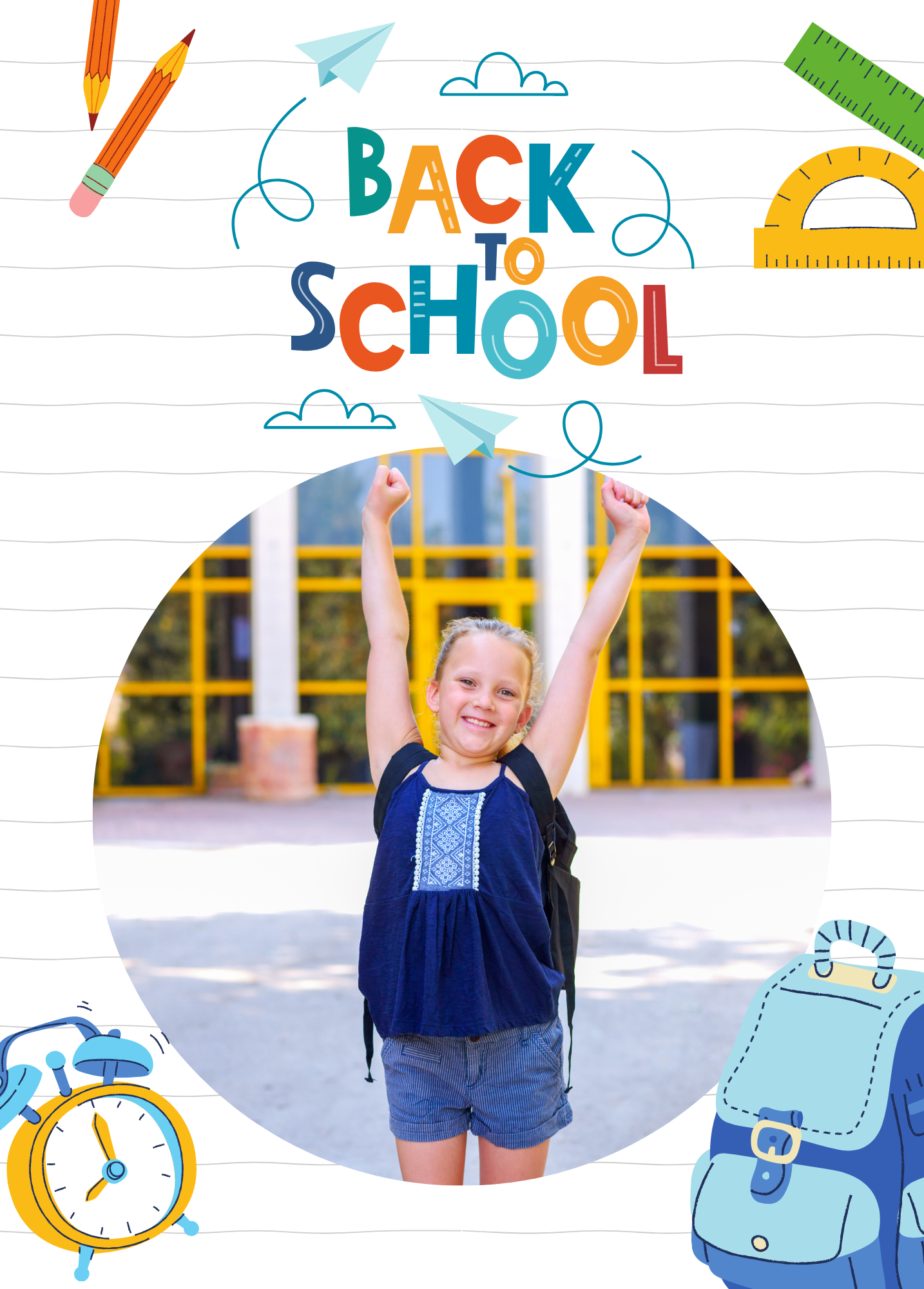 Back to School Photo Card