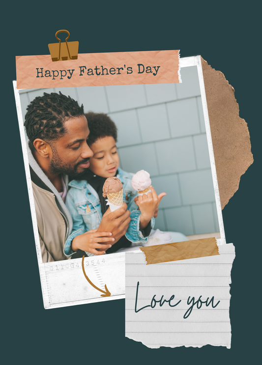 Happy Father's Day Photo Card